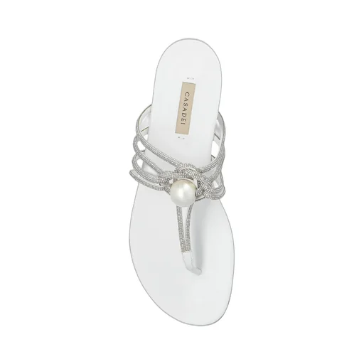 Strappy Pearl Embellished Sandals