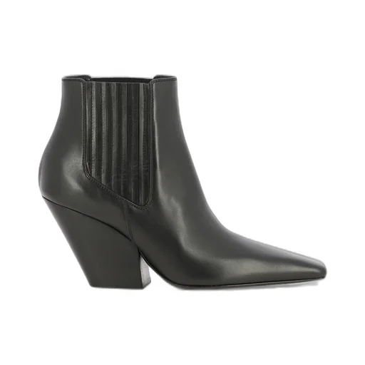 Square Toe Ankle Boots