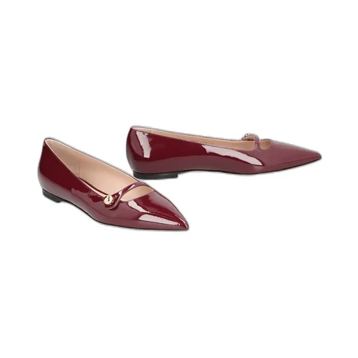 Cleo Pointed-Toe Ballet Flats
