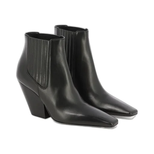 Square Toe Ankle Boots