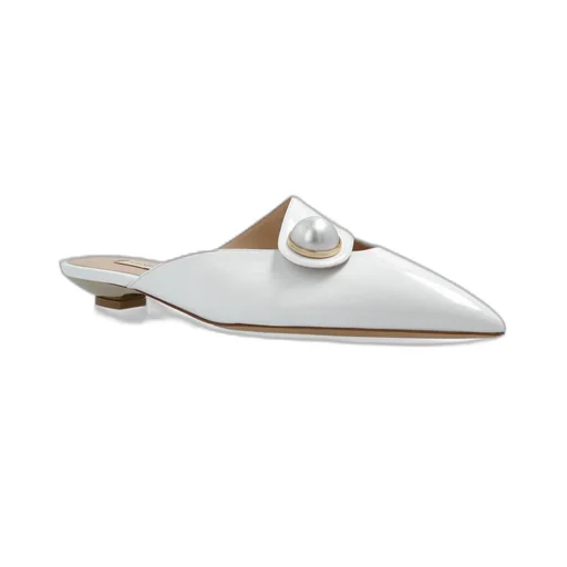 Blade Pointed Toe Mules