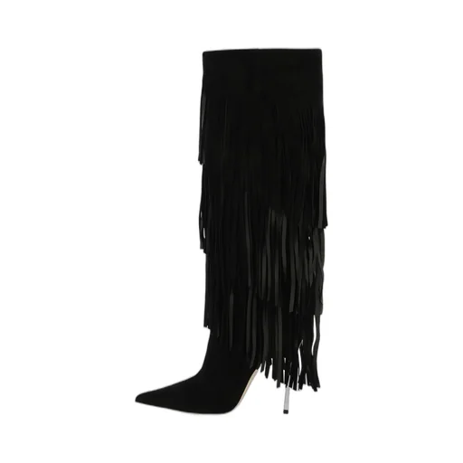 Cassidy Fringed Pointed Toe Boots
