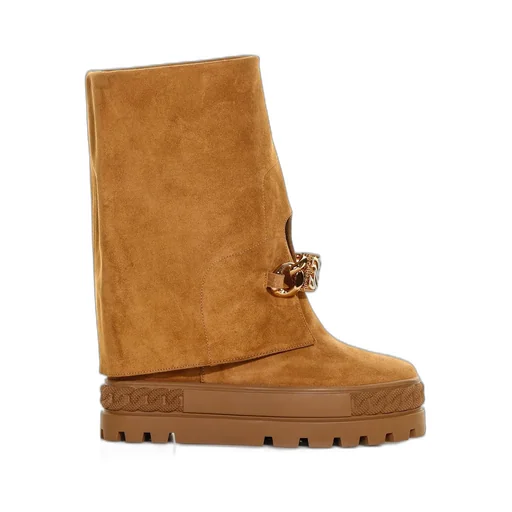 Brandy Logo Plaque Boots