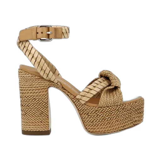 Interwoven Knot-Detailed Sandals
