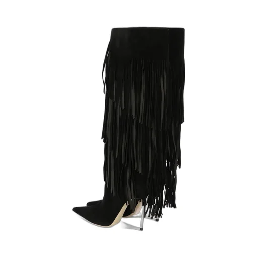 Cassidy Fringed Pointed Toe Boots