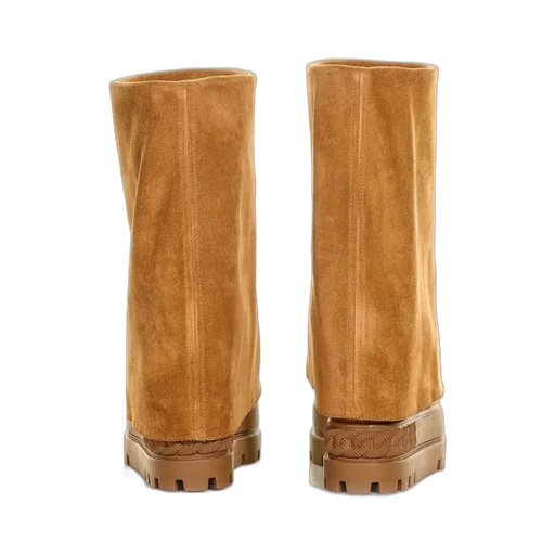 Brandy Logo Plaque Boots