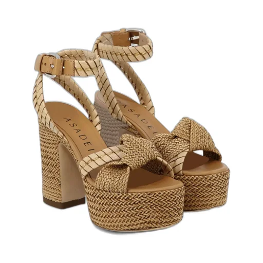 Interwoven Knot-Detailed Sandals
