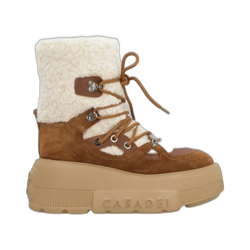 Faux Fur Chunky Ankle Boots