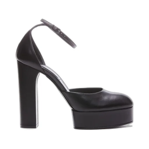 Betty Ankle Strap Platform Pumps