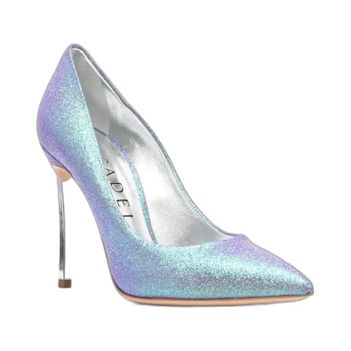 Blade Glitter Pointed Toe Pumps