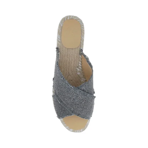 Palmera Crossover Strap Flat Sandals