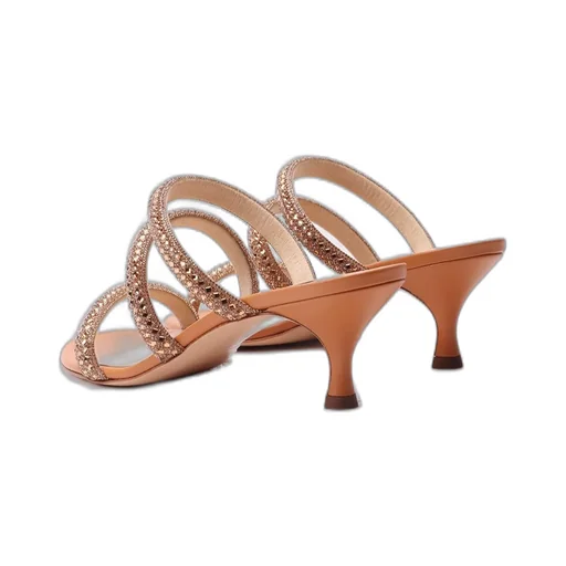 Embellished Slip-On Sandals