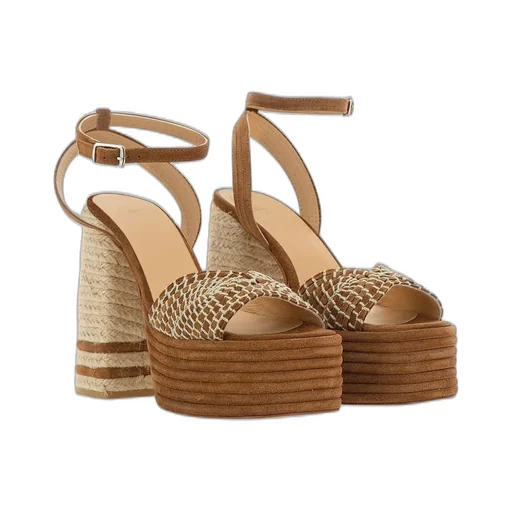 Ferosa Platform Ankle Strap Sandals