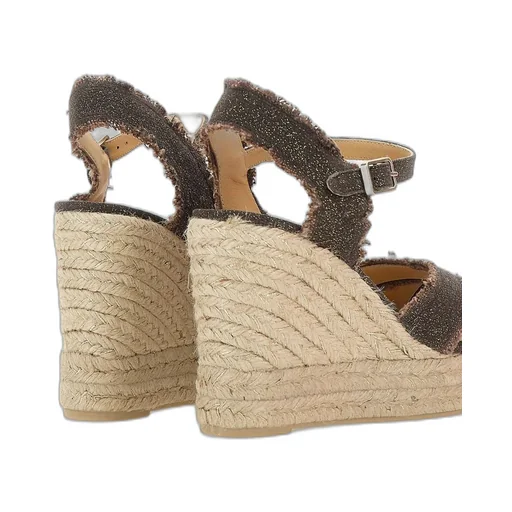 Bromelia Ankle Strap Wedge Espadrilles