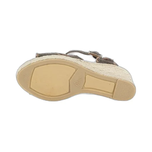 Bromelia Ankle Strap Wedge Espadrilles