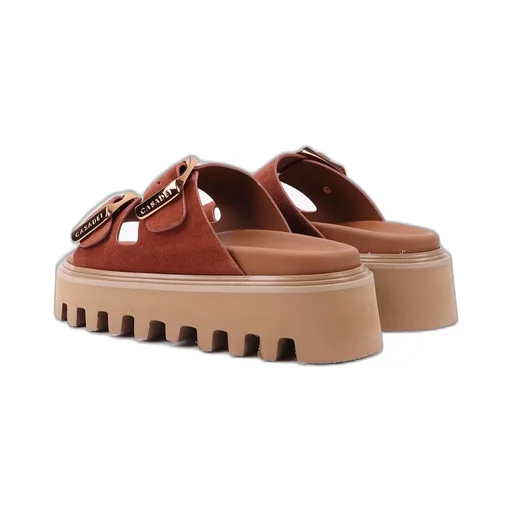 Double-Strap Slip-On Sandals