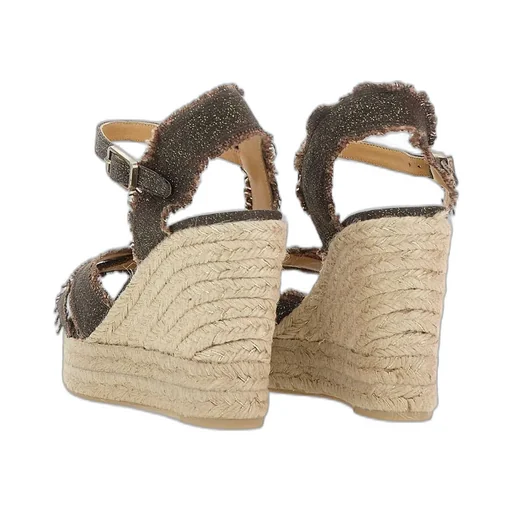Bromelia Ankle Strap Wedge Espadrilles