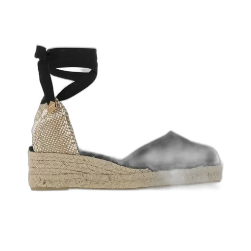 Round Toe Wedge Espadrilles