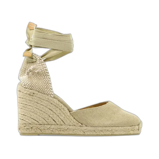 Round Toe Tie-Fastened Espadrilles