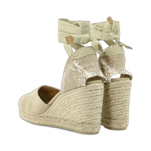Round Toe Tie-Fastened Espadrilles