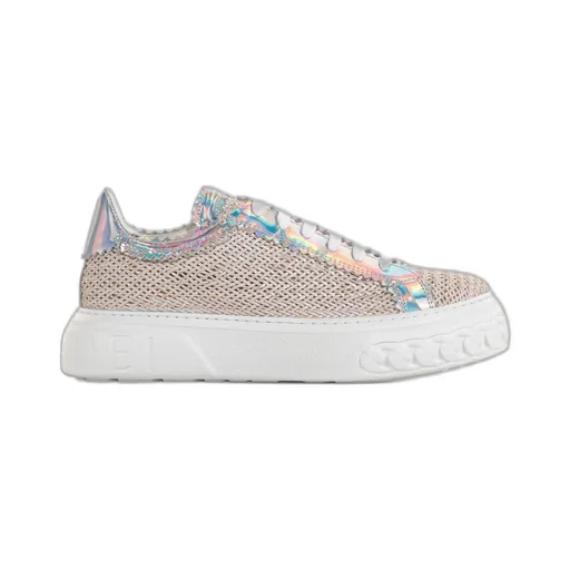 Off Road Woven Lace-Up Sneakers