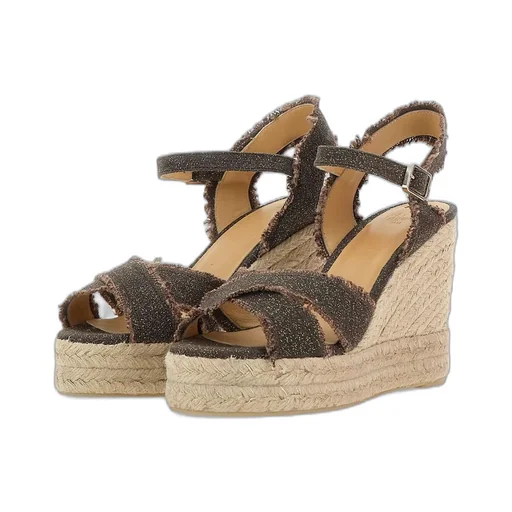 Bromelia Ankle Strap Wedge Espadrilles