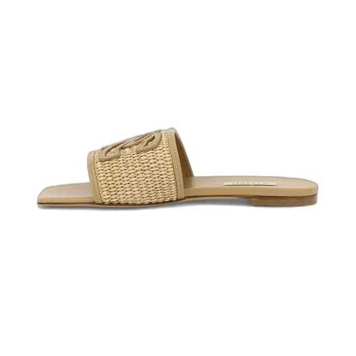 Portofino Logo-Patch Square-Toe Slides
