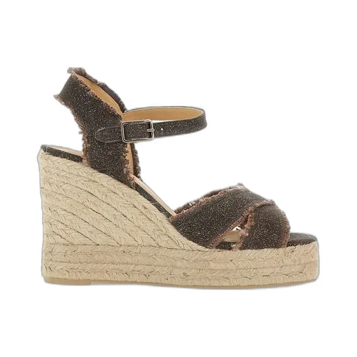 Bromelia Ankle Strap Wedge Espadrilles