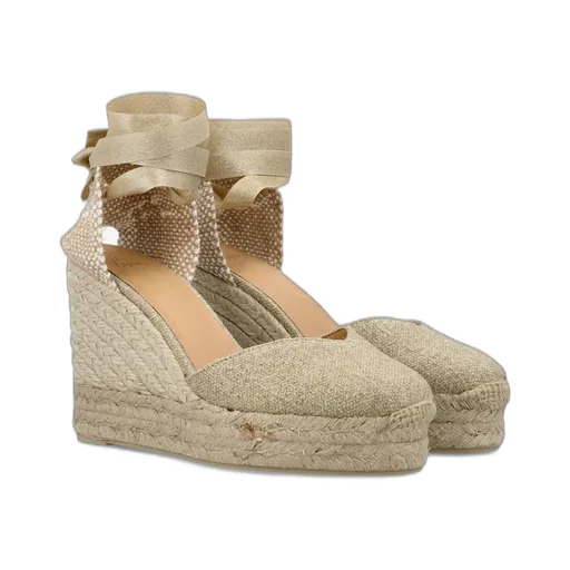Chiara Lace-Up Wedge Espadrilles