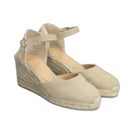 Carol Ankle-Strap Wedge Espadrilles
