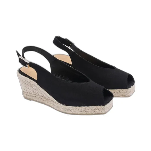 Dosalia Peep-Toe Espadrilles