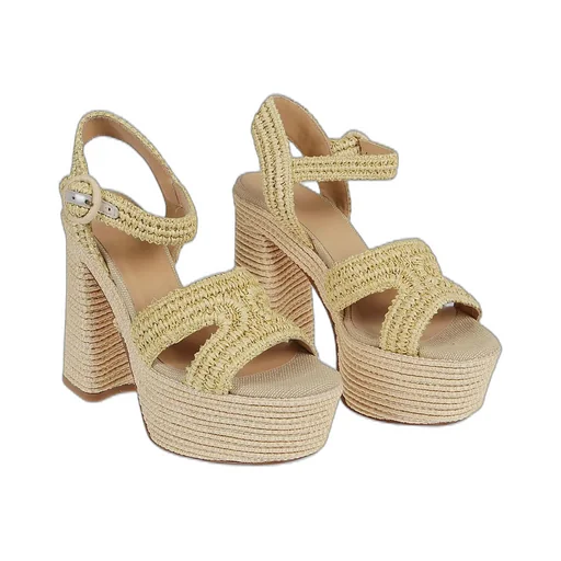 Adriana Braided Platform Sandals