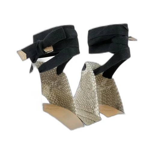 Carina Lace-Up Wedge Pumps