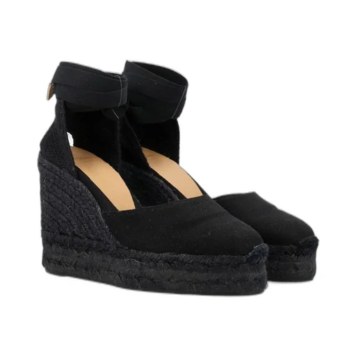Carina Wedge Ankle-Strap Espadrilles