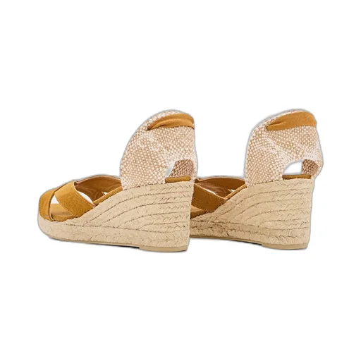 Open-Toe Wedge Espadrilles