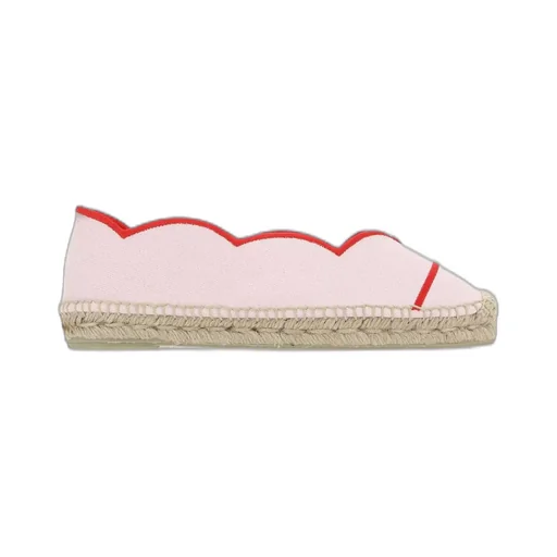 Contrasting Trim Slip-On Espadrillas