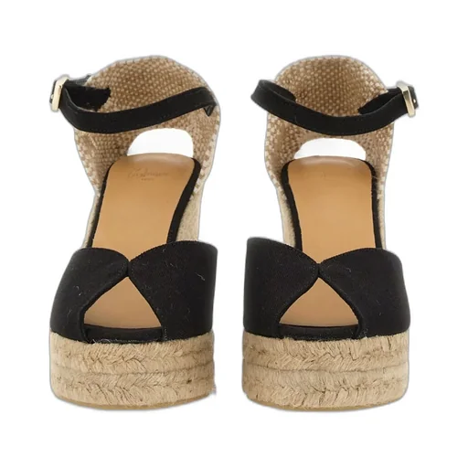 Bianca Peep-Toe Wedge Sandals