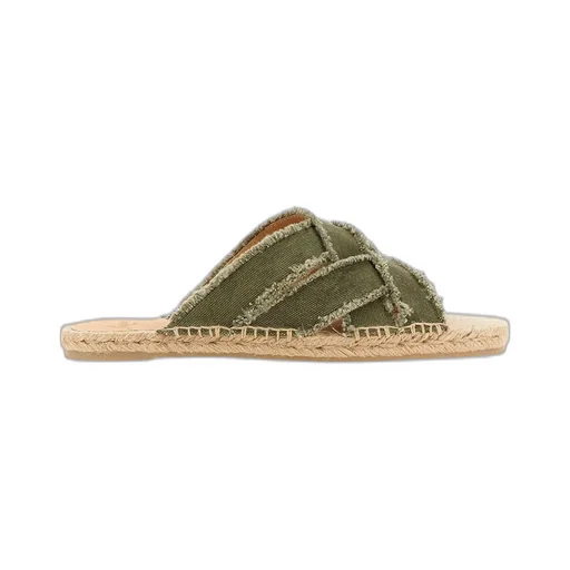 Pilita Frayed Slides