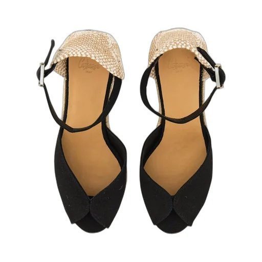 Bianca Peep-Toe Wedge Sandals