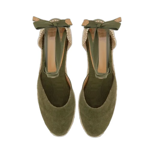 Carina /3/002 Ankle Strap Wedge Espadrilles