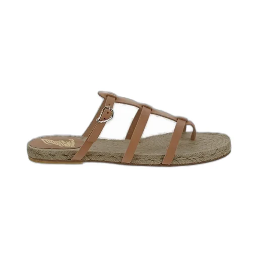 Strapped Flat Slides