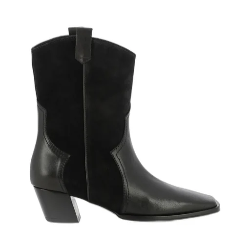 Denise Square Toe Cowboy Ankle Boots