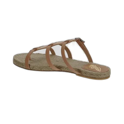 Strapped Flat Slides