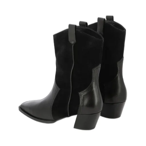 Denise Square Toe Cowboy Ankle Boots