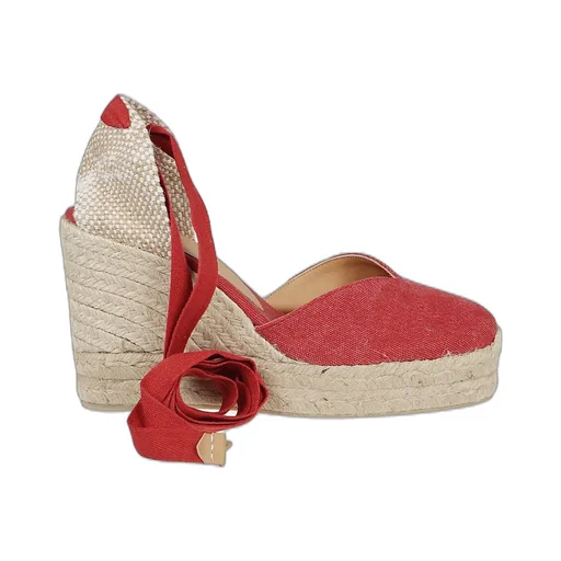 Iconic Chiara Lace-Up Wedge Espadrilles