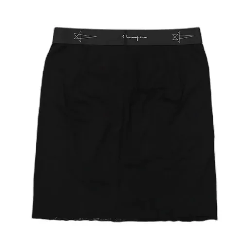 Logo Waistband Straight Skirt