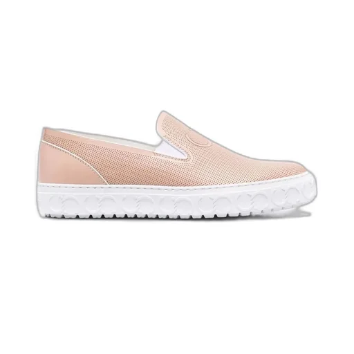 Round Toe Slip On Sneakers