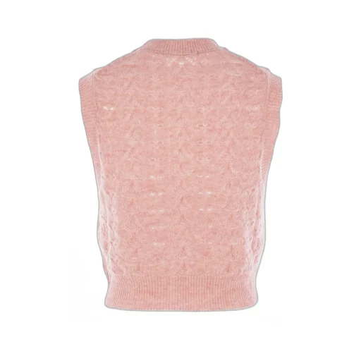 Textured Knit Vest