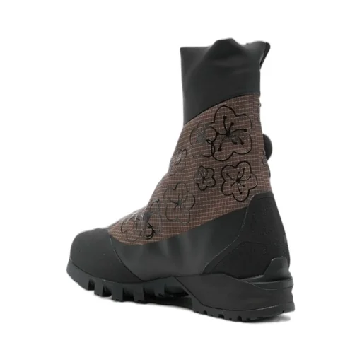 Floral Ankle Boots