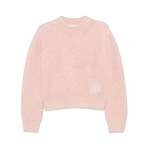 Floral Knit Pullover